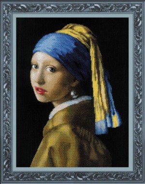 Риолис 100/063 Девушка с жемчужной серёжкой (по мотивам картины Я. Вермеера)