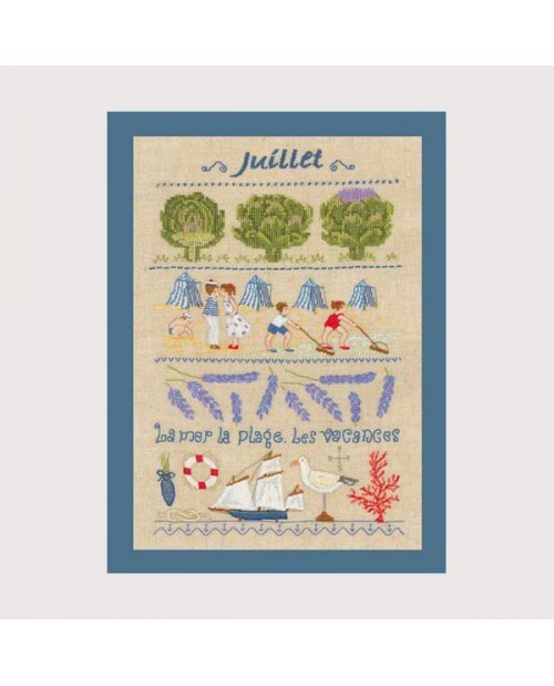 Набор для вышивания Le Bonheur des Dames 1144 Juillet (Июль)
