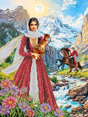Каролинка КБЛН(Ч) 3066 Родная страна. Кавказ