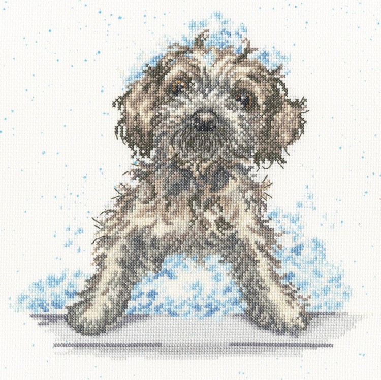Набор для вышивания Bothy Threads XHD130 Bubbles And Barks (Мыльные пузыри и Лай)