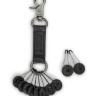 Muud QB-4506R1/Black Ручка с карабином "Feliz"