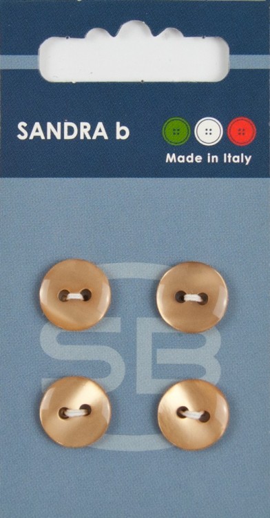 Sandra CARD080 Пуговицы, бежевый