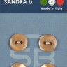 Sandra CARD080 Пуговицы, бежевый