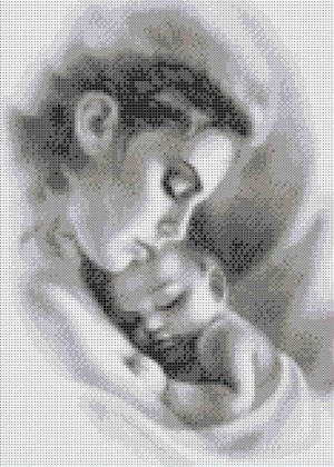 Каролинка ТКБЛ(э) 3047 Мать и ребенок