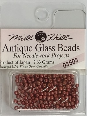 Mill Hill 03503 Satin Cranberry - Бисер Antique Seed Beads