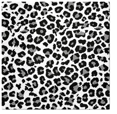 PAW Decor Collection SDL131100 Салфетка трехслойная для декупажа "Отпечаток пантеры"