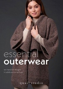 Rowan 9781916244573 Книга "Essential Outerwear", дизайнер Quail Studio, 10 моделей