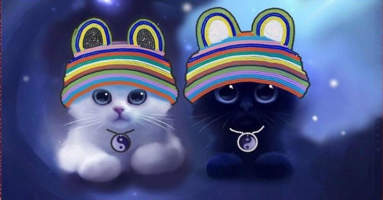 Конек 9476 Котята Инь-Янь