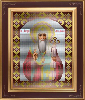 Galla Collection М257 Икона Святитель Алексий, митрополит Московский и Всея Руси