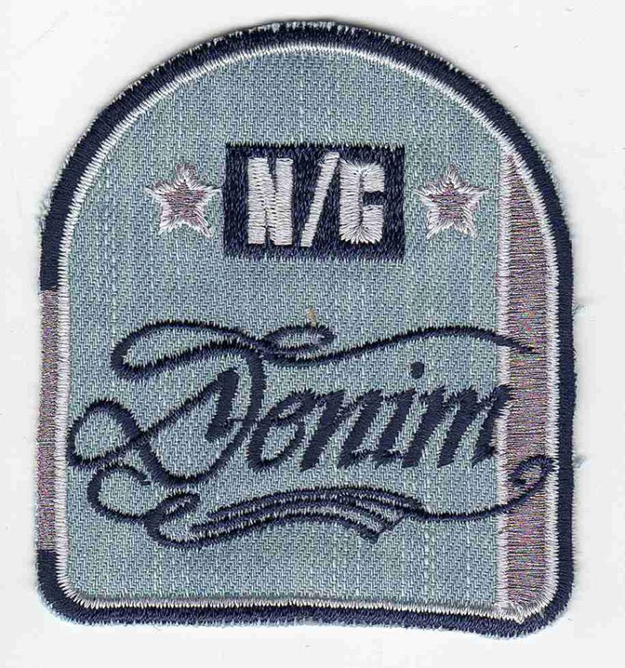 HKM 33777/1SB Термоаппликация "Denim"