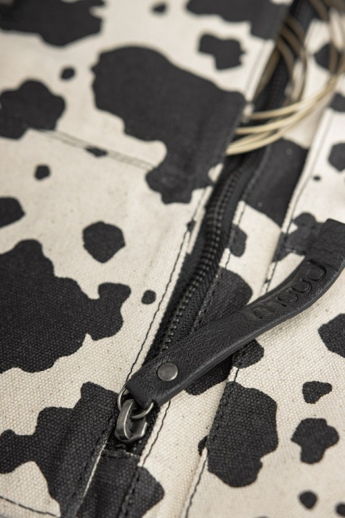 Muud QB-4718/Cow print Органайзер для спиц "Canvas Stockholm"