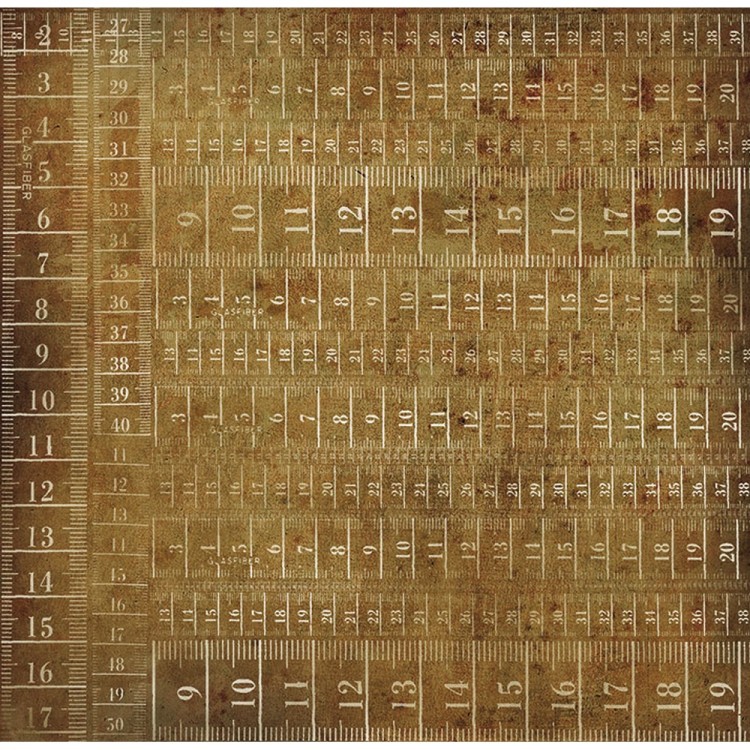 Stamperia SBB141 Бумага двухсторонняя для скрапбукинга "Сантиметры"