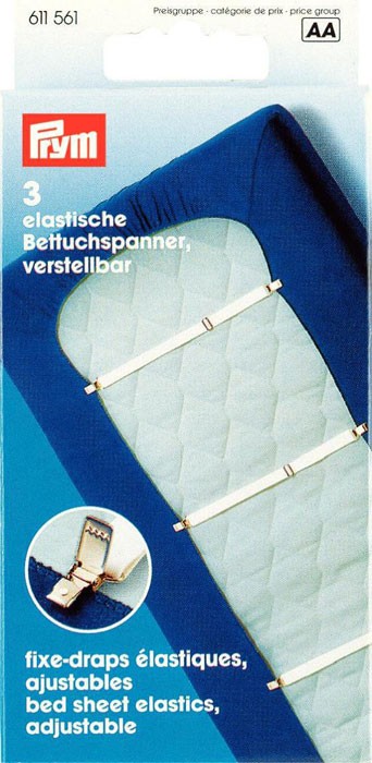 Prym 611561 Держатели простыни (резинки с клипсами)