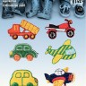 Prym 925378 Термоаппликация Набор "Автомобили"