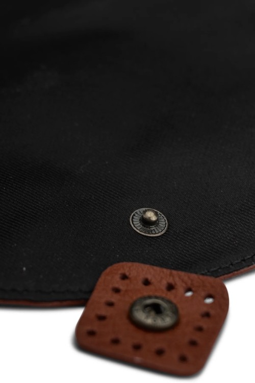 Muud QB-4459/Whisky Крышка для сумки с ручкой и пришивной кнопкой "Camila"