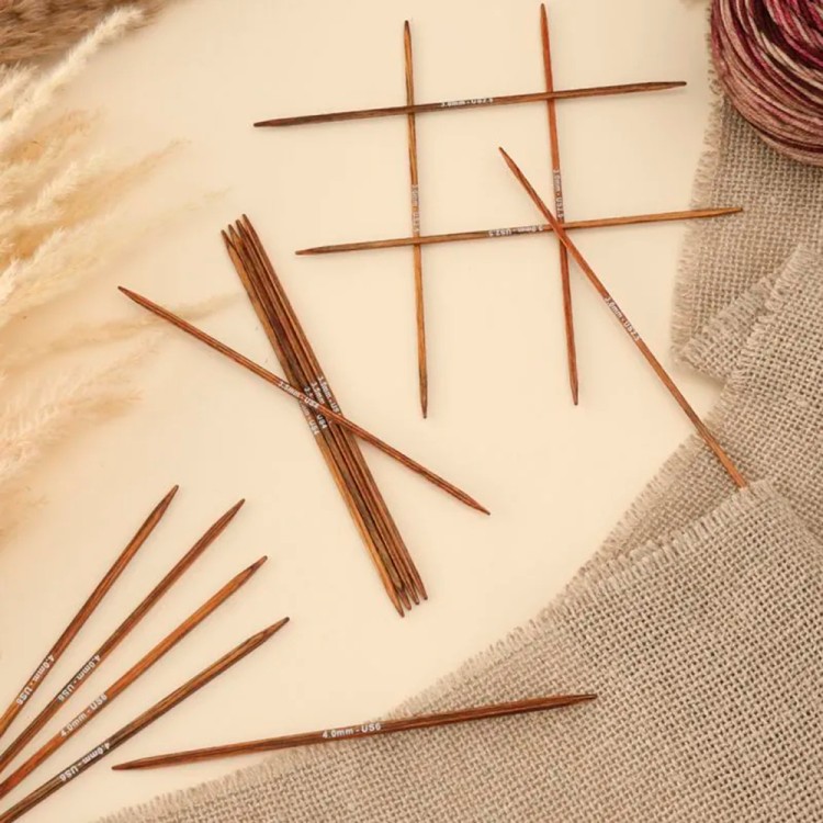 KnitPro Спицы чулочные Ginger Cubics, 15 см