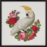 Набор для вышивания Permin 70-9587 Белый попугай