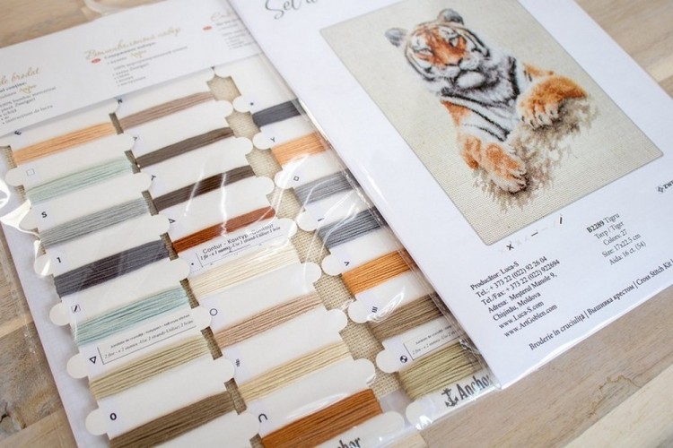 Набор для вышивания Luca-S B2289 Тигр