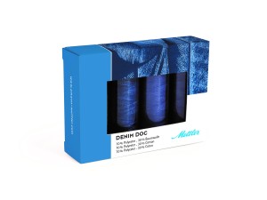 Amann Group Mettler DENIMDOC4-Kit Набор с нитками для джинс DENIM DOC 75 в подарочной упаковке, 4 катушки
