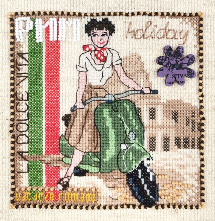 Набор для вышивания Марья Искусница 13.003.29 Римские каникулы
