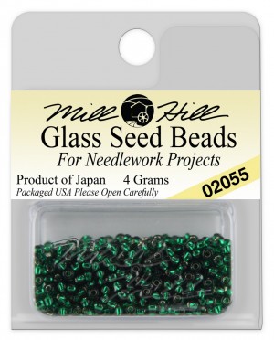Mill Hill 02055 Brilliant Green - Бисер Glass Seed Beads