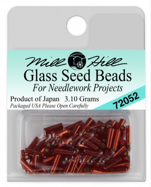 Mill Hill 72052 Red Velvet - Бисер Small Bugle Beads