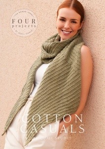 Rowan ZB356 Брошюра "4 Projects Cotton Casuals", дизайнер Quail Studio