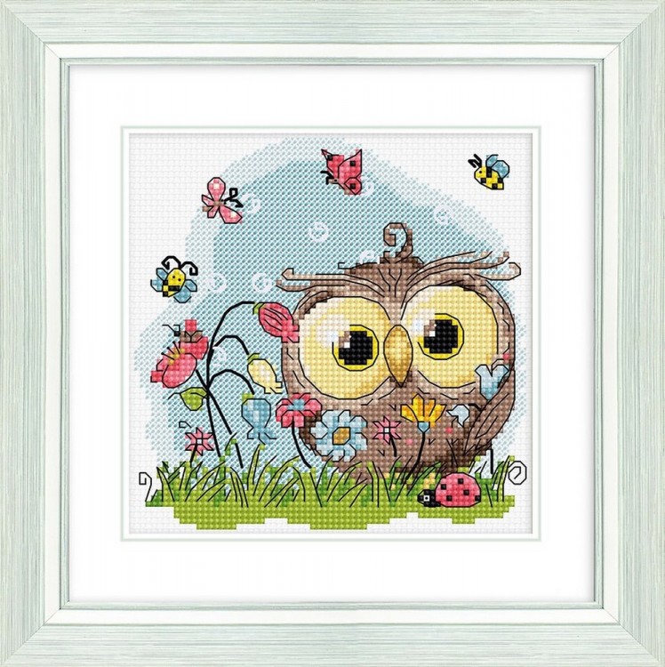 Набор для вышивания Luca-S B1401 Счастливая сова