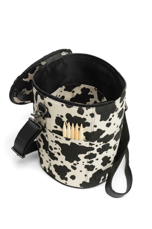 Muud QB-4716/Cow print Сумка-органайзер проектная "Canvas Saturn XL"