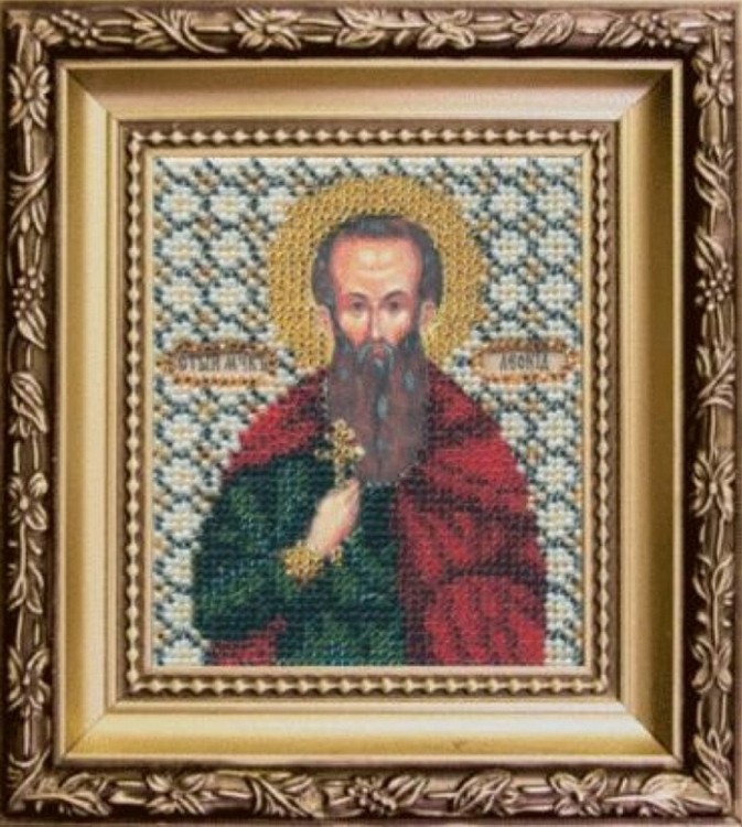 Набор для вышивания Чаривна Мить Б-1032 Икона святого мученика Леонида