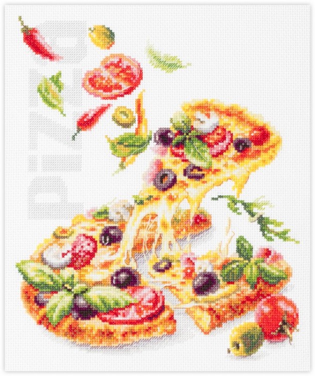 Набор для вышивания Чудесная игла 120-094 Пицца