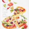 Набор для вышивания Чудесная игла 120-094 Пицца