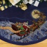 Набор для вышивания Dimensions 08598 Here Comes Santa Tree Skirt (made in USA)