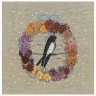 Набор для вышивания Le Bonheur des Dames 2695 August wreath - Swallow (Августовский венок Ласточка)