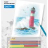 Фрея RPSС-0003 Скетч для раскрашивания цветными карандашами "Спасительный маяк"