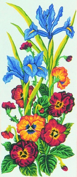 Collection D'Art 8013 Ткань с рисунком для вышивания