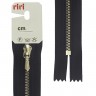 Riri 3000030/90/2110 Молния металлическая, разъемная, 4 мм, 90 см, черный