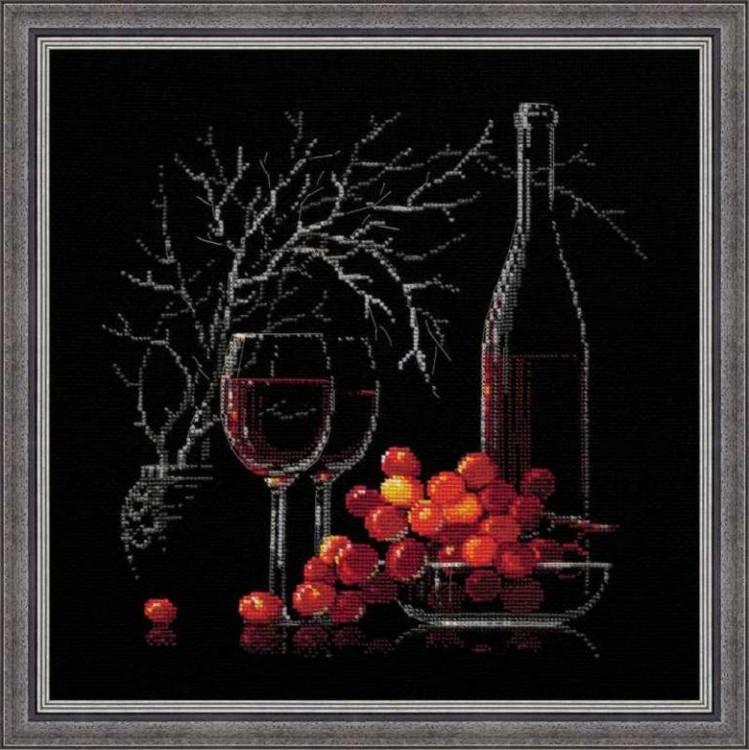 Набор для вышивания Риолис 1239 Натюрморт с красным вином