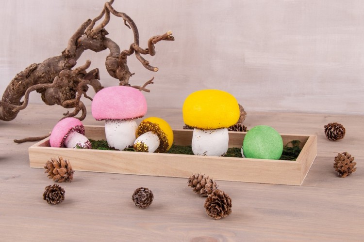 Rayher 33492000 Набор форм из пенопласта "Грибы"