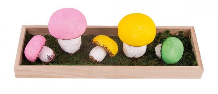 Rayher 33492000 Набор форм из пенопласта "Грибы"