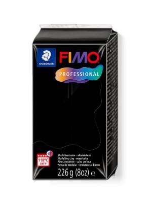 Fimo 8042-9 Полимерная глина "Professional" черный