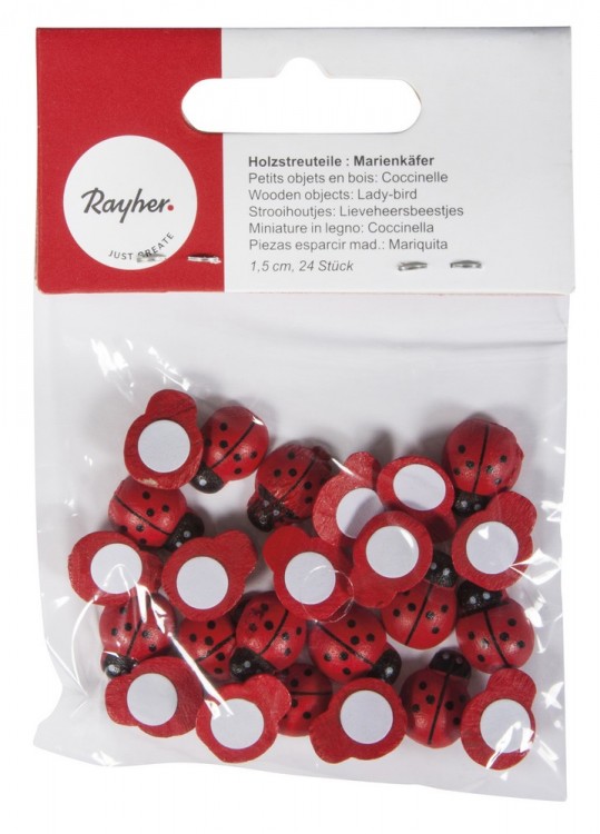 Rayher 8827949 Декоративные элементы "Божья коровка"