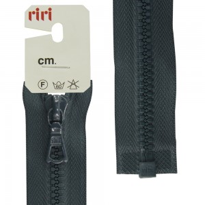 Riri 5753720/80/2723 Молния тракторная, разъемная, 6 мм, 80 cм, темно-зеленый
