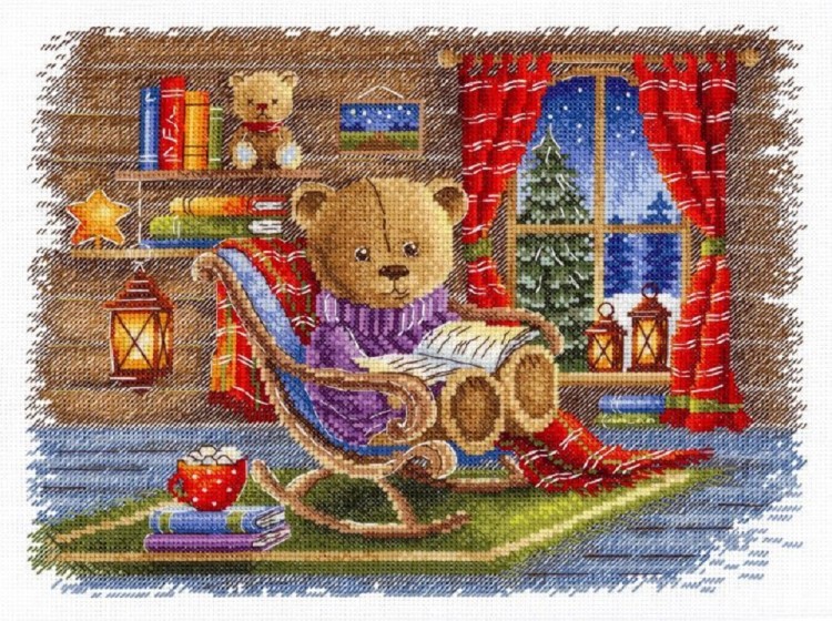 Набор для вышивания М.П.Студия НВ-926 За любимой книгой