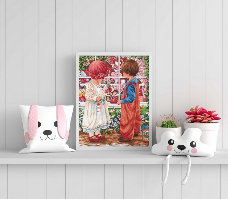 Набор для вышивания Luca-S B2407 Сокровище влюбленных