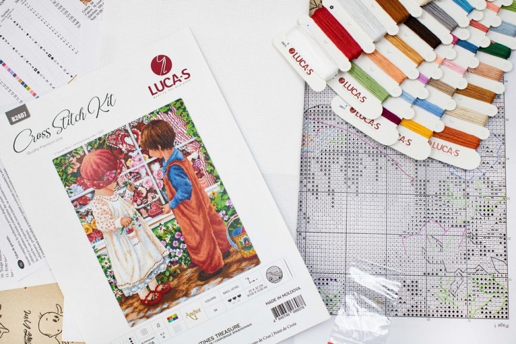 Набор для вышивания Luca-S B2407 Сокровище влюбленных