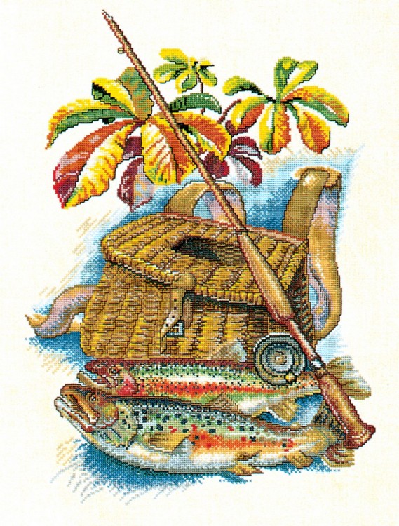 Набор для вышивания Eva Rosenstand 12-945 Рыбалка