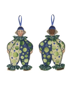 Le Bonheur des Dames 2646 Mister Clown in blue and tartan (Мистер Клоун в голубом и тартановом)