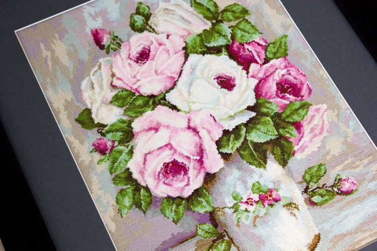 Набор для вышивания Luca-S B574 Смешанные розы