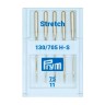 Prym 152330 Иглы для швейных машин с плоской колбой 130/705 H-S, стрейч № 75